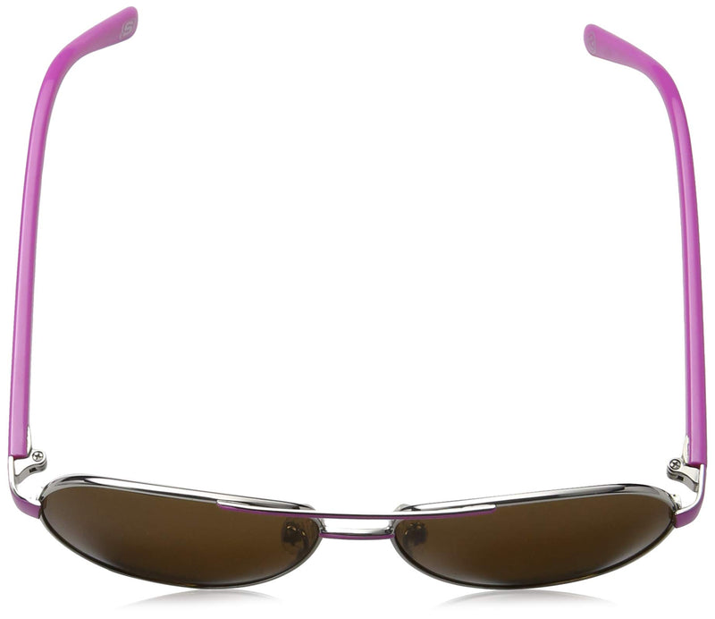 Skechers UV Protected Purple Aviator Full rim Sunglasses for Kids - SE9025 53 75E