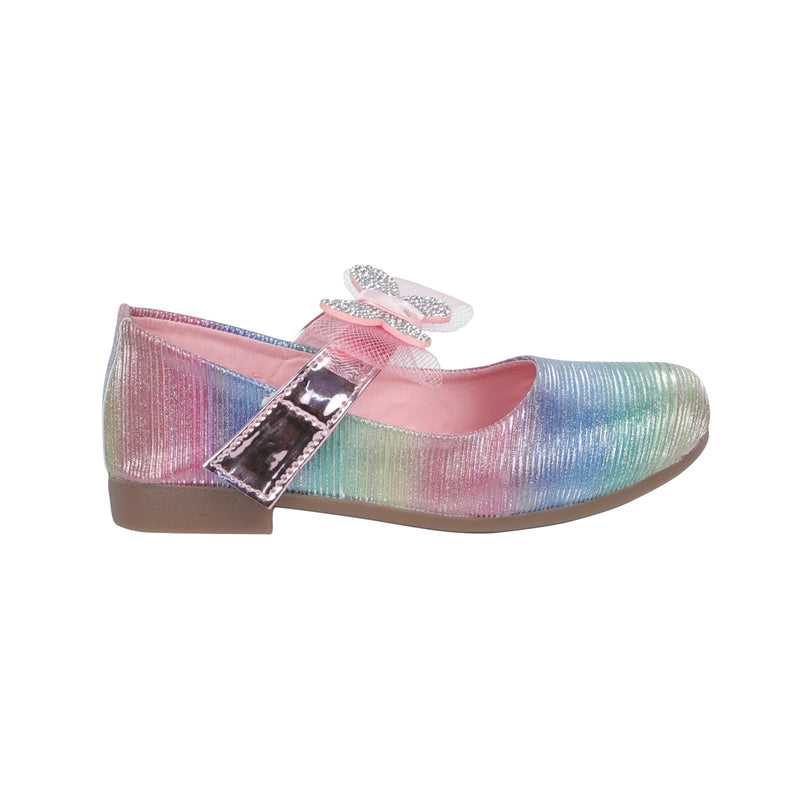 APTUS Girls Kids Special Occasion Stylish Ballerina Fashionable Shiny Sandals (4_years)