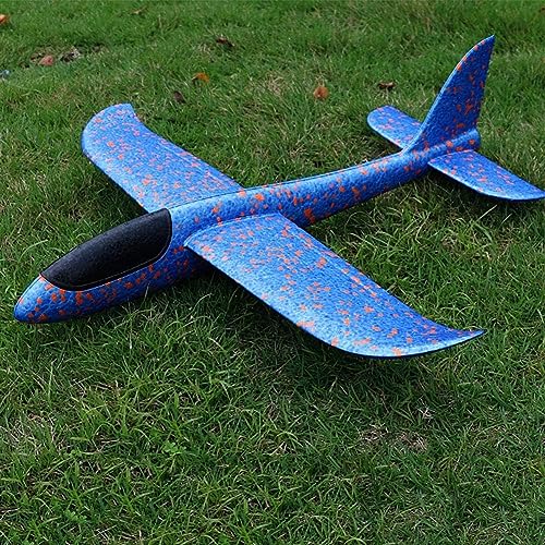 BELOXY Kids Toys Hand Throw Flying Glider Planes Foam Aeroplane Model Party Bag Fillers Flying Glider Plane Toys for Kids Game (Pack of 1) Multicolor