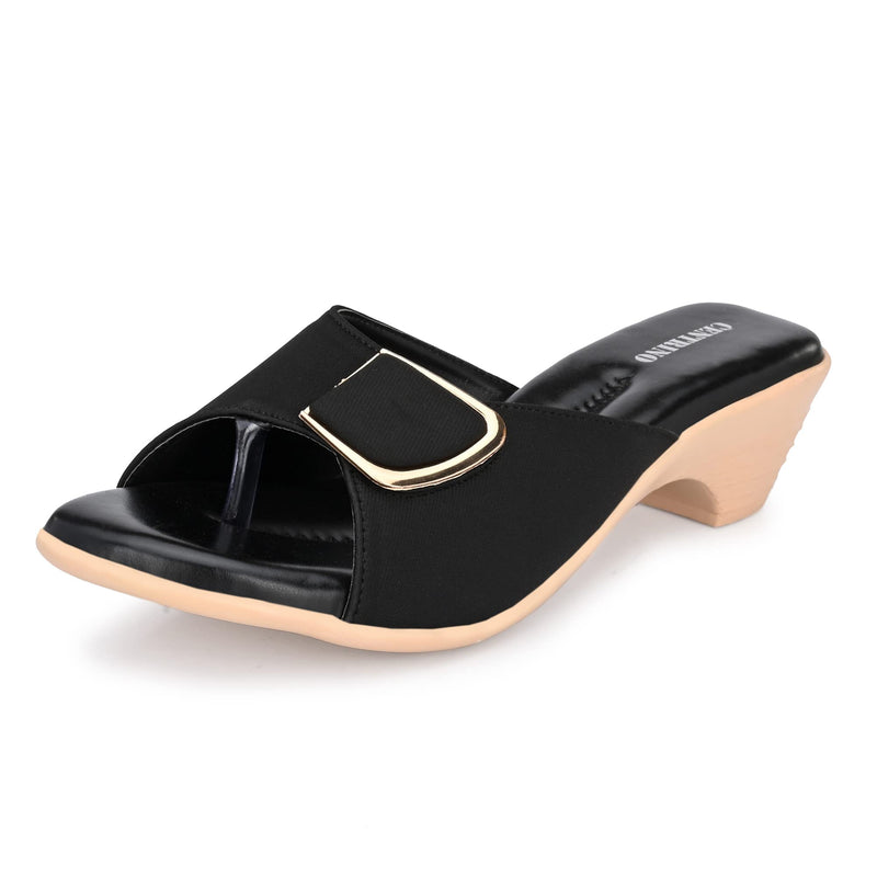 Centrino Women's 6203 Black Sandal-8 Kids UK (6203-06)