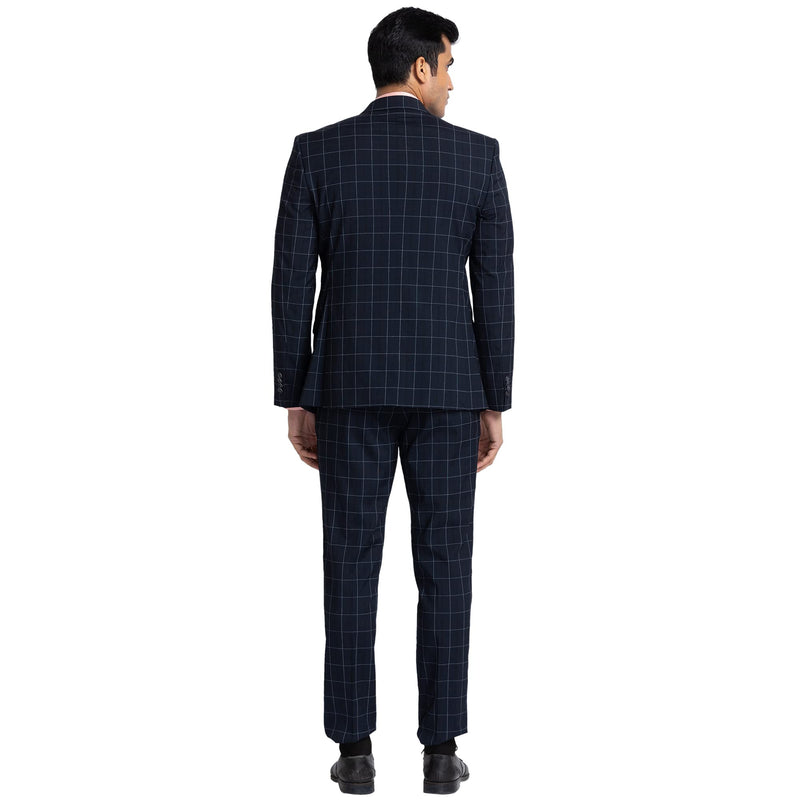 Park Avenue Dark Blue Suit (Size: 38)-PMDP04420-B8