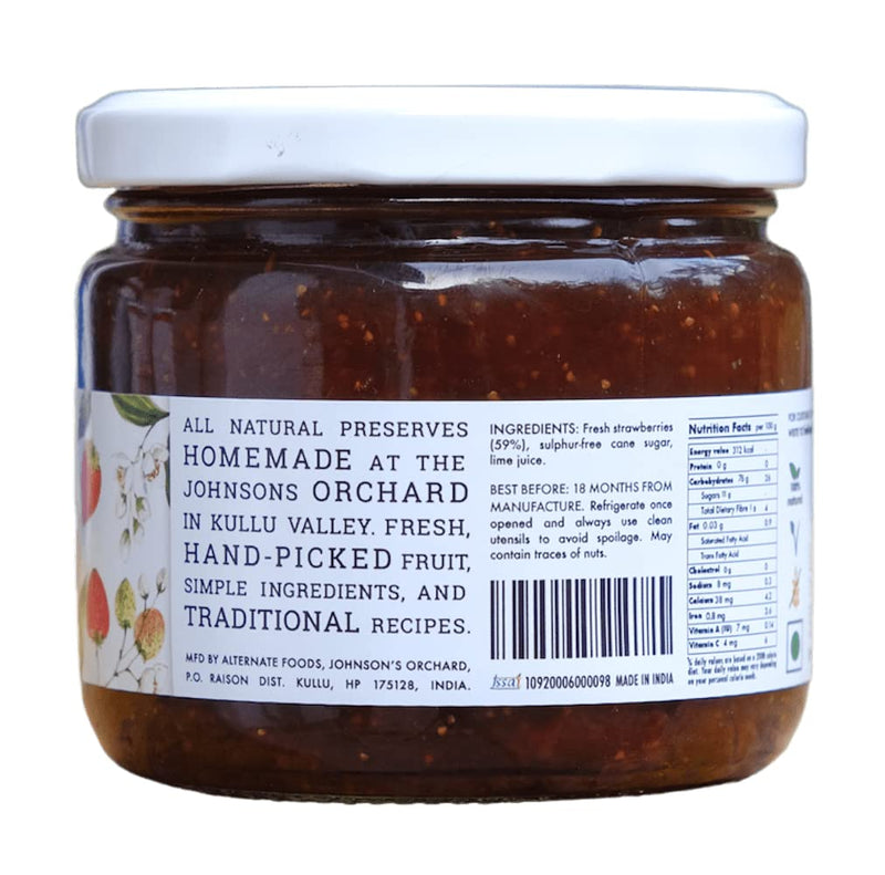 Big Bear Farms fresh fruit jam - 350gm net (Strawberry Jam)