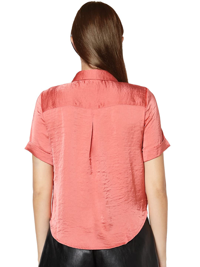 Only Women's Regular Shirt (137174301_Faded Rose X-Small)