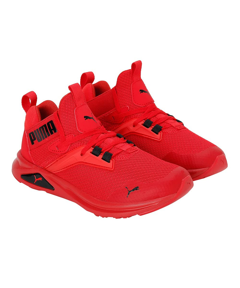 Puma Unisex-Kid Enzo 2 Refresh Jr High Risk Red-Black Sneaker - 5UK (38567701)