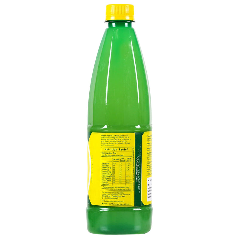 Urban Platter Lemon Juice Concentrate, 700ml