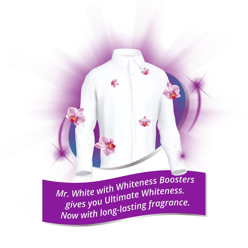 Mr. White Detergent Powder - 4Kg