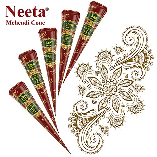 Mehandi Cone 12 Piece Mehendi Cone For Hand Designing