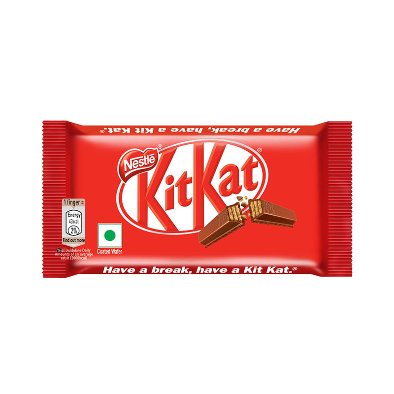 NESTLÉ KITKAT, 3 Finger Wafer Bar –28.5g, Pack of 28 Units , 798g