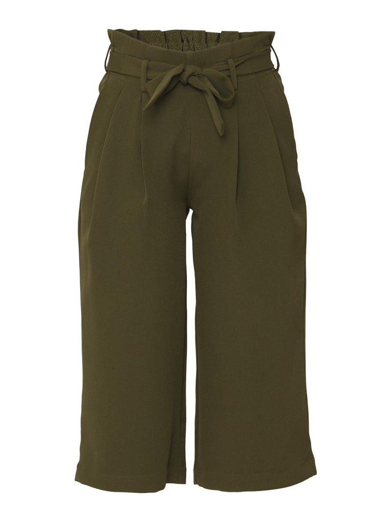 VERO MODA Women's Flared Pants (2049806010_Ivy Green_L)