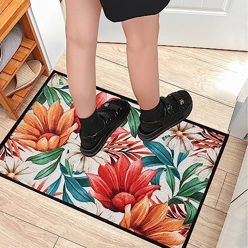 Roseate Printed Door Mat (35x50 cm) Anti Slip Latex Backing Floor Mats for Home/Kitchen/Office Entrance (Design - 03) Pack of 1