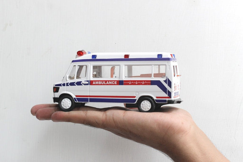 Centy Toys Tmp 207 Ambulance,Plastic,White, Kid