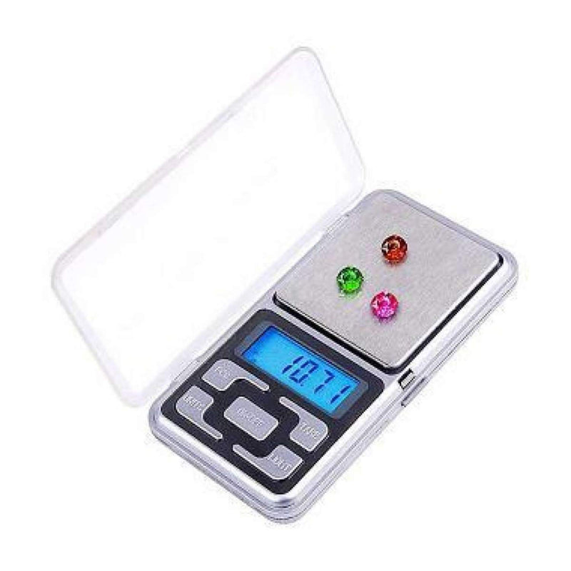 IONIX Jewellery Scale | Weight Scale | Digital Weight Machine | weight machine for gold | Electronic weighing machines for Jewellery 0.01G to 200G Small Weight Machine for Shop - Silver