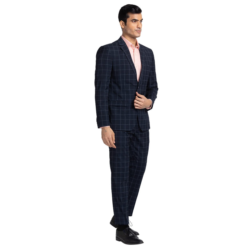 Park Avenue Dark Blue Suit (Size: 38)-PMDP04420-B8