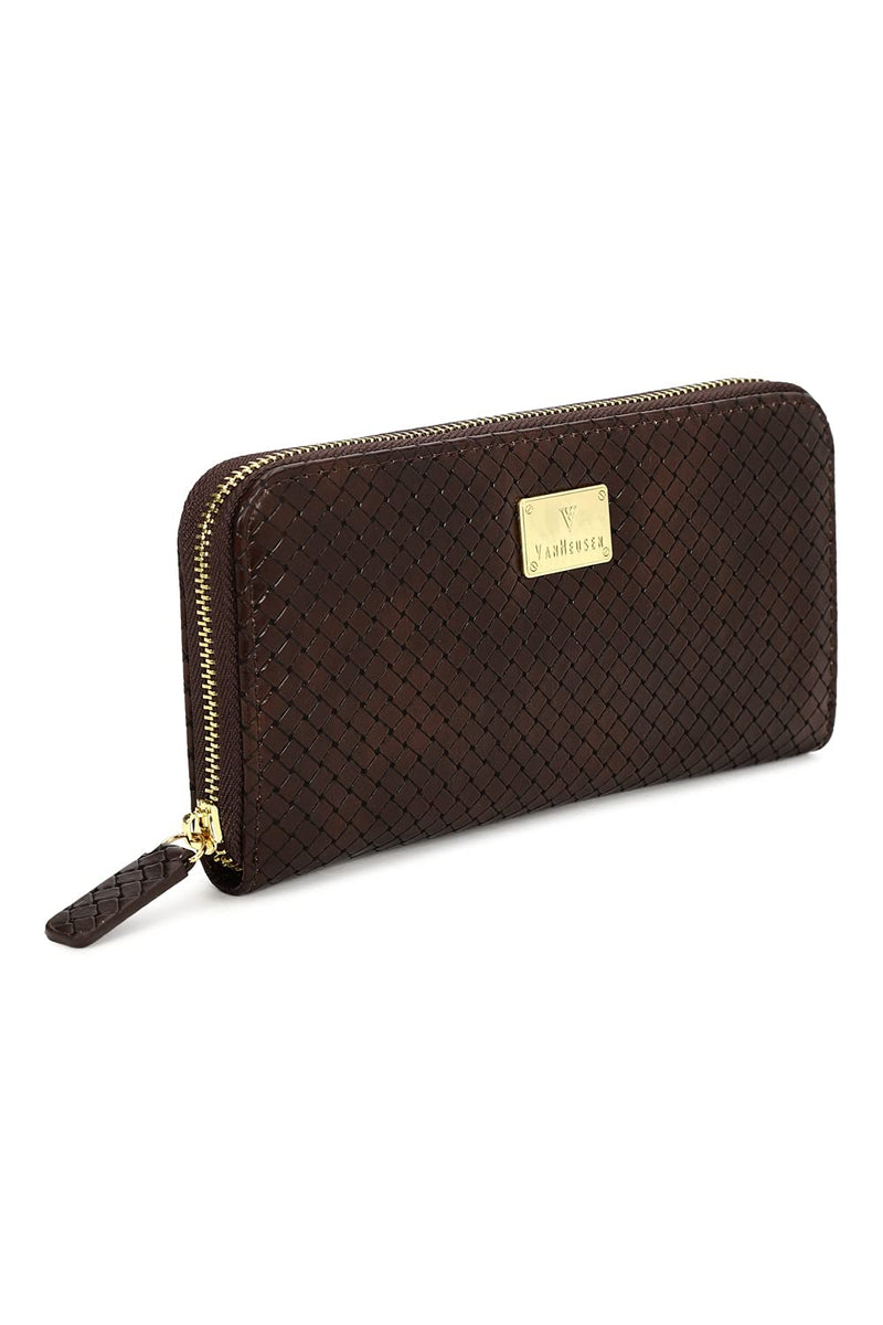 Van Heusen Women's Wallet (Dark Brown)