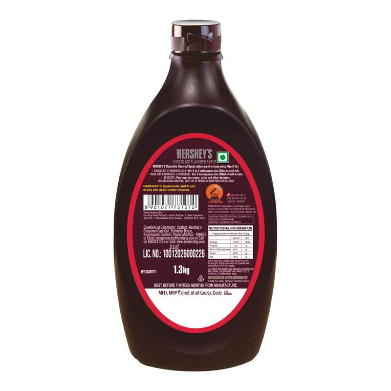 Hershey's Cocoa - Natural Unsweetened, 225 G , Hershey's Syrup Chocolate, 1.3KG