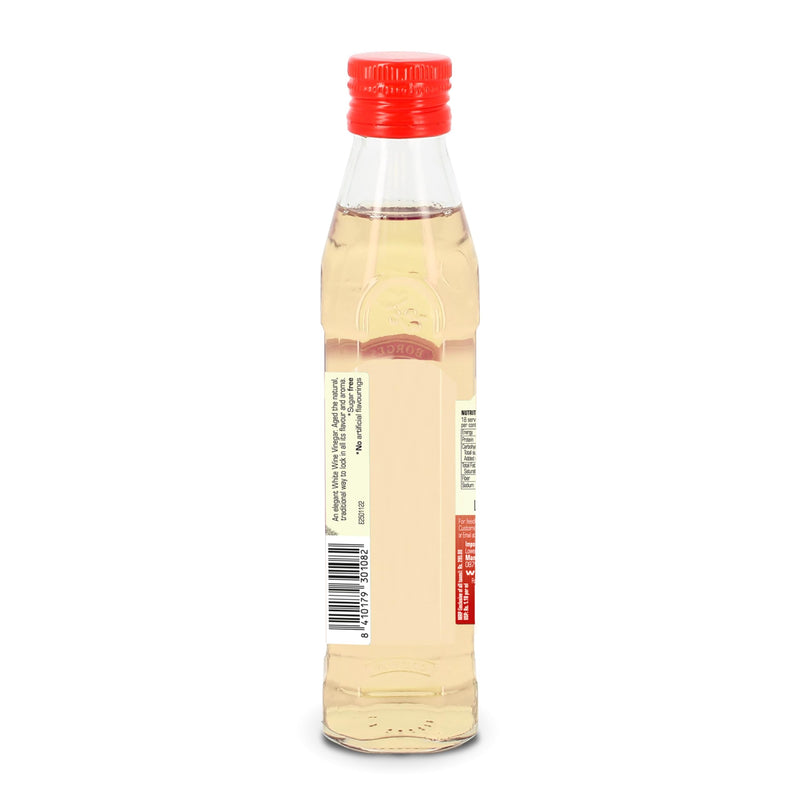 Borges White Wine Vinegar | 250ml | Premium Vinegar in Glass Bottle | Imported from Spain | Suitable For Cooking, Salad Dressing, Marinating