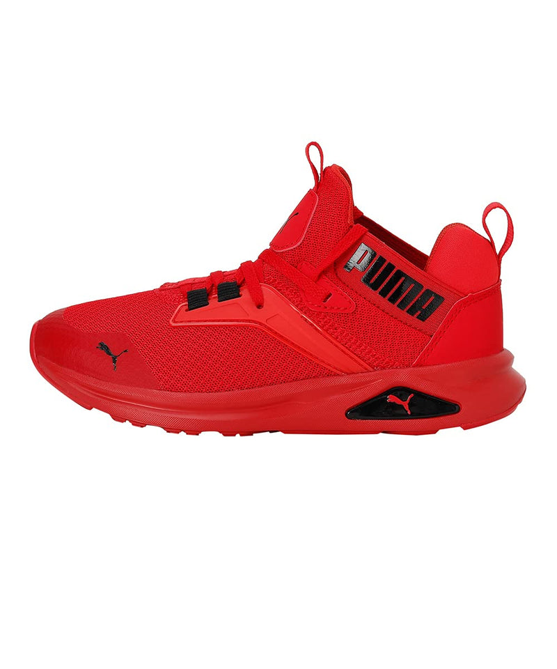 Puma Unisex-Kid Enzo 2 Refresh Jr High Risk Red-Black Sneaker - 5UK (38567701)