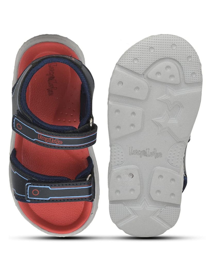 Liberty Lucy & Luke Kids RICKY-65E N.Blue Casual Sandal (10C UK)