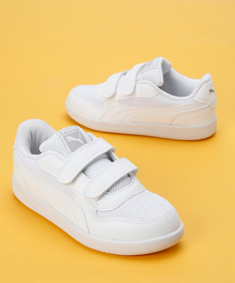 Puma Unisex-Kid -Punch Comfort PS White-White Sneaker - 11UK (39613201)