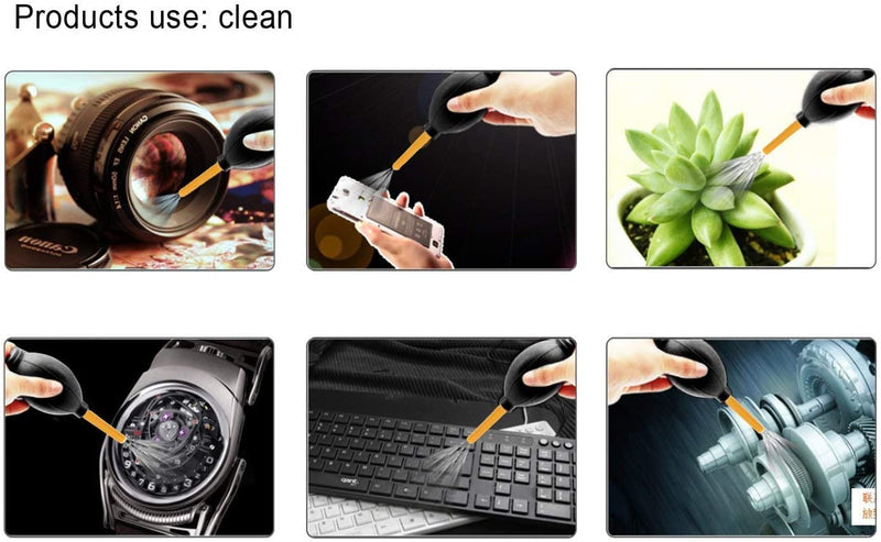 Plan4Buy Dust Blower Rubber Air Pump Cleaner Rubber Vacuum for Keyboard, DSLR Camera, Lens, Watch, Cell Phone,Sensitive Electronics, Computer, Laptop, PC, CPU, Motherboard and Screen