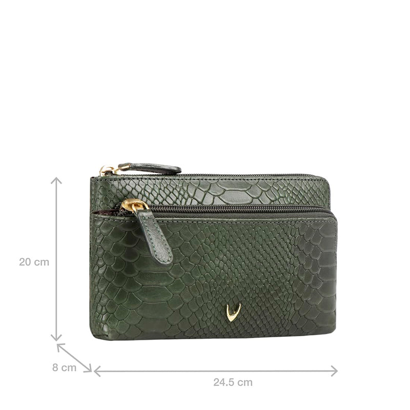 Hidesign Womens EE Paola WI RF Large Emer III Clutch