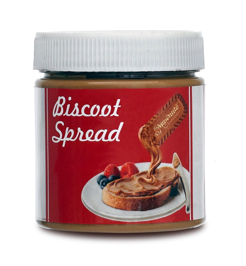 MAWNATE CHOCOLATES Biscoot Spread, Caramelised Biscuit Spread, Cinnamon Creamy Spread (300 Gr)