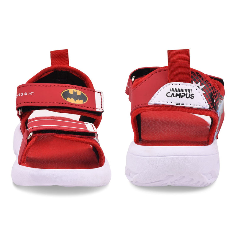 Campus Kid's GC-22929 RED/BLK Sandal K13-UK/India