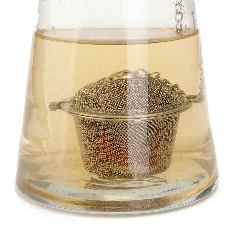 Evaluemart Stainless Steel Teapot Green Tea, Coffee Mesh Ball Infuser Filter Stainless Steel Strainer