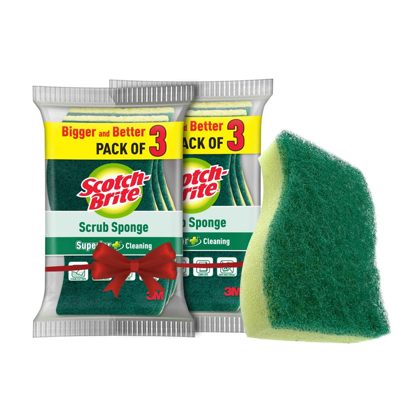 Scotch Brite Scrub Sponge - Pack of 6