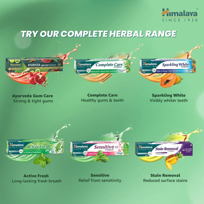 Himalaya Herbals Complete Care Toothpaste - 150 g (Pack of 2, Rupees 21 off)