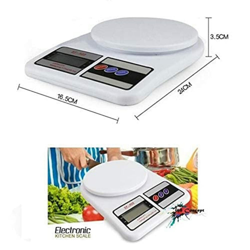 IONIX Weighing scale, Weight Machine for Kitchen, Kitchen Weighing Scale, Weight Machine for Shop, Weight Scale, Food Weighing Scale