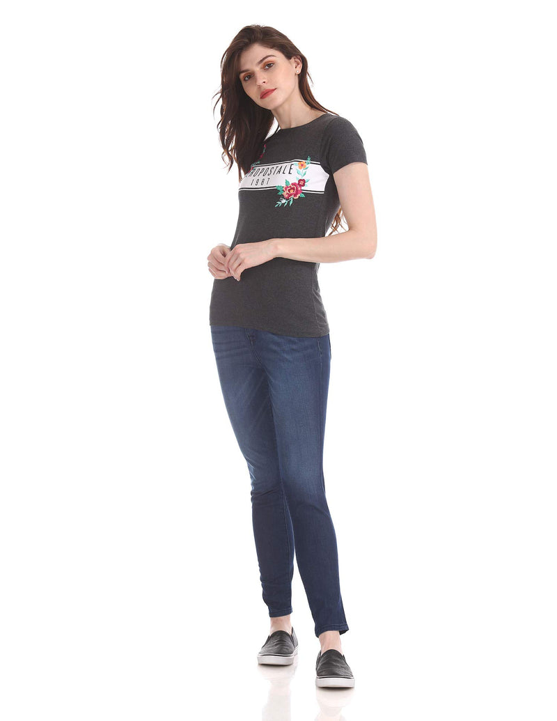 Aeropostale Women's Skinny Jeans (AE9002167189_Blue_6 R)