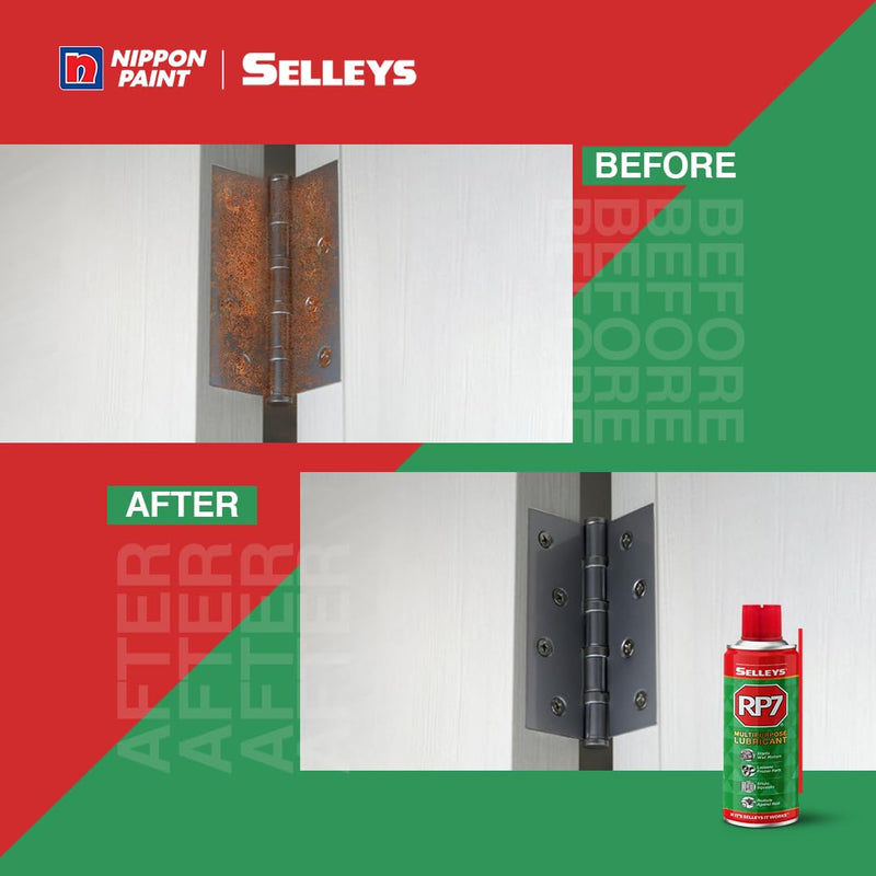 Selleys RP7 (105 Ml, Clear) Multipurpose Lubricant,Cleaner for Chimney,Rust Remover, Auto Maintenance,Loosens Stuck Parts, Removes Stain & Sticky Residue, Descaling & Cleaning Agent