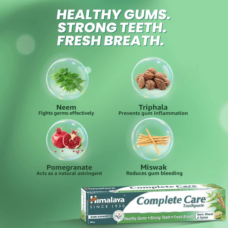 Himalaya Herbals Complete Care Toothpaste - 150 g (Pack of 2, Rupees 21 off)