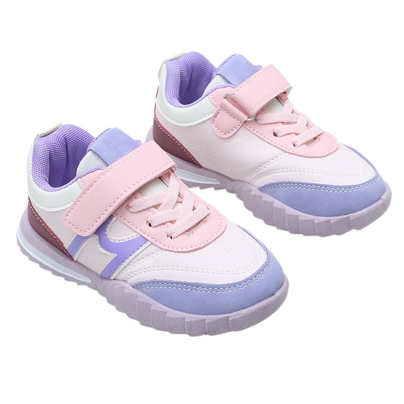 Hopscotch Girls PU Solid Athletic Shoes in Purple Color, UK: 14 (XZY-4575399)