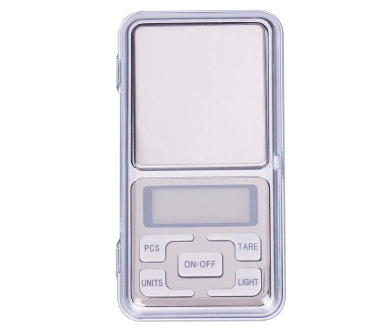 FreshDcart Digital Pocket Weight Scale Jewellery Weighing Chemical Mini Machine With Auto Calibration, Tare Full Capacity, Operational Temp 10-30 Degree ( 200 /0.01 G, Silver