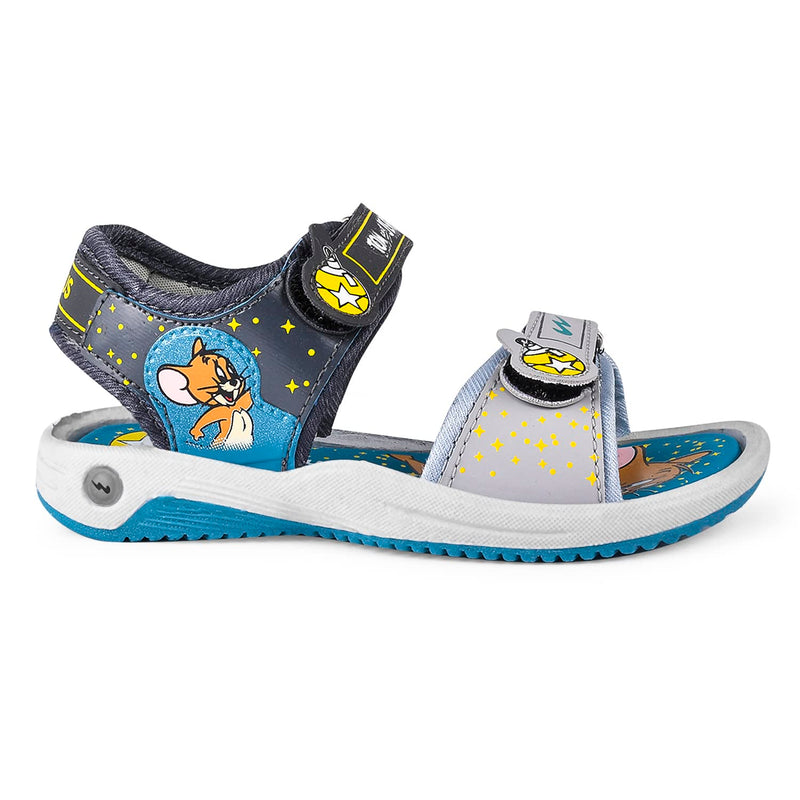 Campus Kid's SL-519 Sandal D.GRY/L.GRY 13 -UK/India