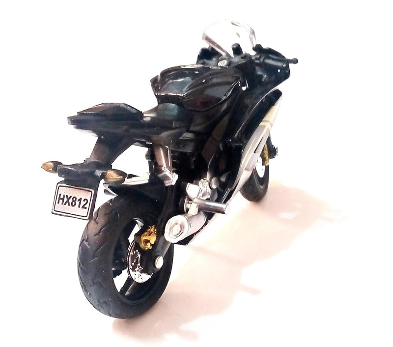 PLUSPOINT Diecast Motorcycle Toy Bike Scale Model Vehicles Alloy Simulation Superbike Also for Car Dashboard Kids Adult