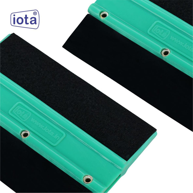 iota Double Edge Plastic Squeegee for Car Window Tinting Film Fitting Tool Decal Wrap Applicator,