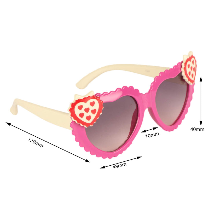 Amour UV Protected Combo for Kids 3 to 8 Years Sunglasses - Pack of 2 Violet Pink