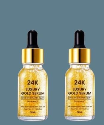 24K GOLD FACE SERUM (Pack Of 2)