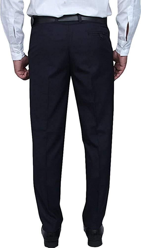 Linen Solid Slim Fit Mens Formal Trouser