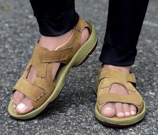 Rvy Men Suede Leather Sandal