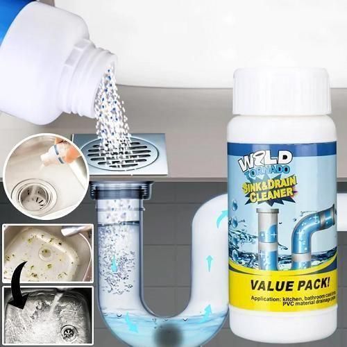 Sink Pipe Cleaning Powder (Pack of 2)