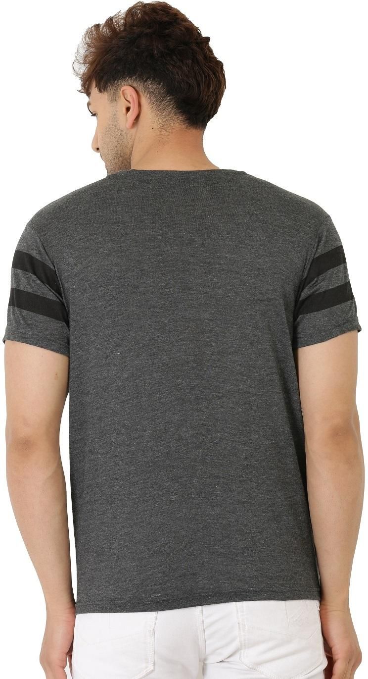 Men's Striped Round Neck T-shirt