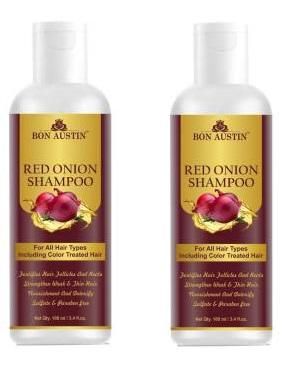 Bon Austin Red Onion Shampoo-For Hair Growth & Anti Hair Fall 100 ml  (Pack Of 2)