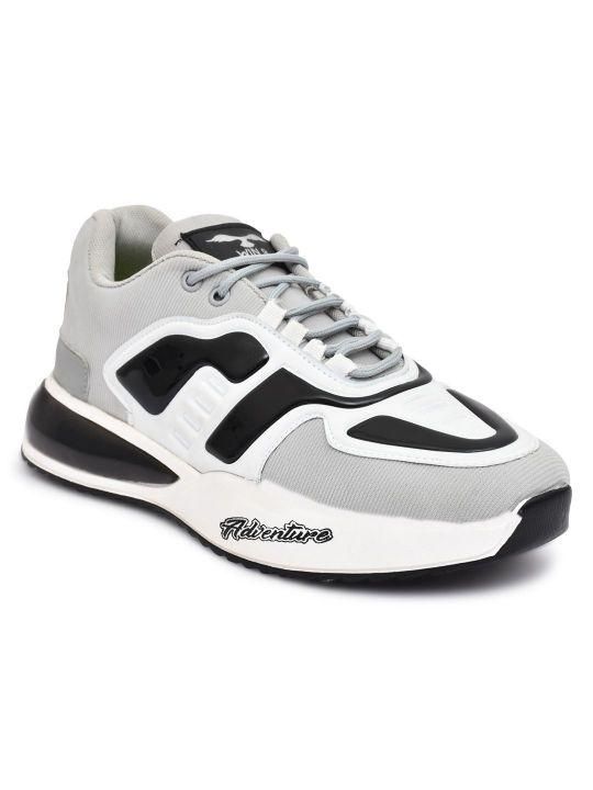 WIN9 Men Lightweight Trendy Walking Sneaker (Grey)
