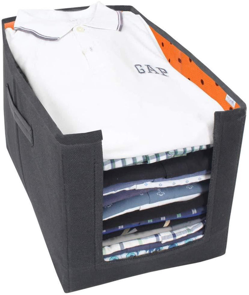 Cloth Organizer - Non Woven Foldable Cloth Organizer ( Pack of 3)
