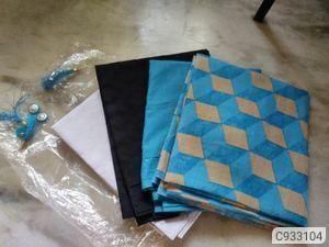 Rangat Unique Printed Cotton Navratri Dress Materials(combo Of Tops 3)