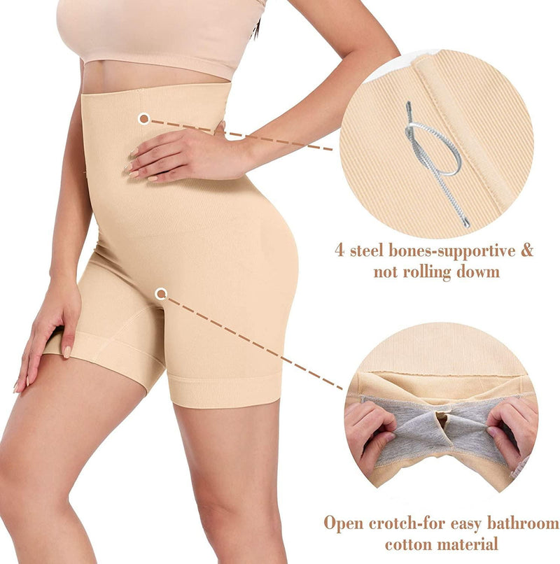 4-in-1 Quick Slim Tummy, Back, Thighs, Hips Body Shaper (Pack of 2) –
